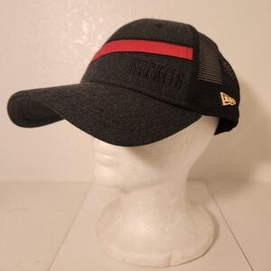 HOUSTON ROCKETS NEW ERA BLACK LABEL STRAPBACK HAT